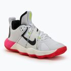 Nike React Hyperset SE white/pink shoes