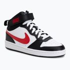 Children's shoes Nike Court Borough Mid 2 white/white/black/university red