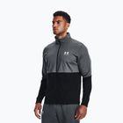 Under Armour men's Pique Track grey training sweatshirt 1366202