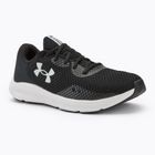 Under Armour Charged Pursuit 3 black/black/white men's running shoes