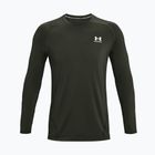 Men's Under Armour HeatGear Armour Fitted green training t-shirt 1361506