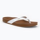 Women's REEF Cushion Cloud flip flops white and brown RF0A3FDSCLD