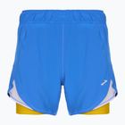 Women's Brooks Chaser 5" 2-In-1 running shorts bluetiful/golden hour