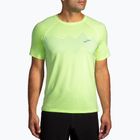 Men's Brooks Atmosphere 2.0 lime/elevate running shirt