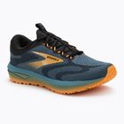Brooks Revel 7 men's running shoes storm blue/black/orange pop