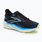 Men's running shoes Brooks Glycerin 22 wide fit black/cobalt/neo yellow