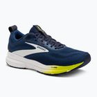 Men's running shoes Brooks Trace 4 navy/peacoat/acid lime