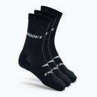 Running socks Brooks Run-In Crew 3-Pack black