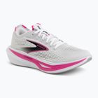 Women's running shoes Brooks Hyperion 3 white/luminary/cyber pink