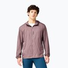 Men's running jacket Brooks Canopy Packable Jacket brown