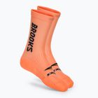 Running socks Brooks Ghost Crew orange
