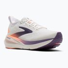 Women's running shoes Brooks Glycerin 23 white/mulled grape/clear