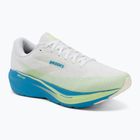 Men's running shoes Brooks Ghost Amp white/blue/paradise green