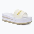 Napapijri women's slides NP0A4I8N bright white