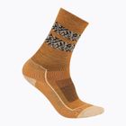 Icebreaker women's trekking socks Hike+ Light Crew Natural Summit ray/sunstone/black