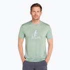 Men's Icebreaker Merino 150 Tech Lite Polar Paddle trekking shirt moss
