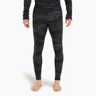 Men's thermal trousers icebreaker Merino 260 Vertex Leggings Snow Guide black/ galaxy/ j