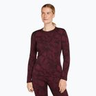 Icebreaker women's thermal longsleeve Merino 260 Vertex LS Crewe Frozen Forms black/ port/j