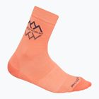 Icebreaker Women's trekking socks Life Fine Gauge Crew IB Logo Reflections tang/graphite