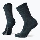Women's Smartwool Hike Classic Edition Full Cushion Solid Crew trekking socks twilight blue