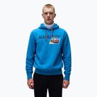 Men's Napapijri B-Portalet Hooded blue sapphire sweatshirt