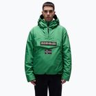 Men's Napapijri Rainforest Next green kelly rain jacket