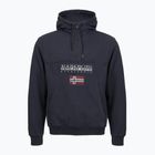 Men's Napapijri Burgee Half Zip Hooded 2.0 sweatshirt blu marine