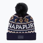 Women's winter beanie Napapijri F-Soiusa blu marine