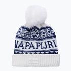 Women's winter beanie Napapijri F-Soiusa white heron