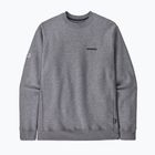 Sweatshirt Patagonia Fitz Roy Icon Uprisal Crew gravel heather