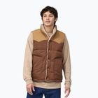 Men's vest Patagonia Reversible Bivy Down moose brown