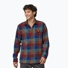 Men's Patagonia Organic Cotton MW Fjord Flannel shirt guides/superior blue