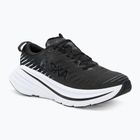 HOKA Bondi X black/white men's running shoes
