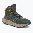 Men's hiking boots HOKA Anacapa Mid GTX thyme/radiant yellow