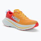 HOKA men's running shoes Bondi X fiesta/amber yellow