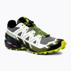 Salomon Speedrcross 6 men's running shoes black and white L41738300
