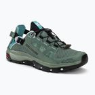 Salomon Techamphibian 5 laurel wreath/arctic ice/marine blue women's water shoes