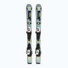 Children's downhill skis Salomon T1 Jr XS + C5 aquatic/safety yellow