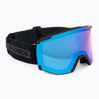 Salomon S/View ski goggles black/ml light blue