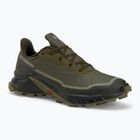 Men's running shoes Salomon Alphacross 5 GTX olive night/black