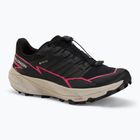 Women's running shoes Salomon Thundercoss GTX black/black/pink