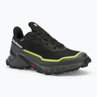 Men's running shoes Salomon Alphacross 5 GTX black/peat/sulphur spring