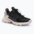 Women's running shoes Salomon Supercross 4 GTX black/vanilla ice /orchid petal