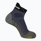 Salomon Speedcross Ankle running socks india ink/black/dried herb