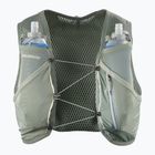 Salomon Active Skin 4 Set running waistcoat laurel wreath/lily pad/aloe wash