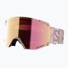 Salomon S/View ski goggles heavenly pink/ml ruby
