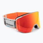 Salomon S/View translucent frozen/ml mid red ski goggles