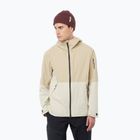 Men's Salomon Outerpath white pepper/rainy day rain jacket