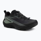 Men's running shoes Salomon Genesis GTX black/agave green/urban chic
