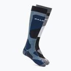 Salomon S/Access ski socks 2 pairs black/copen blue